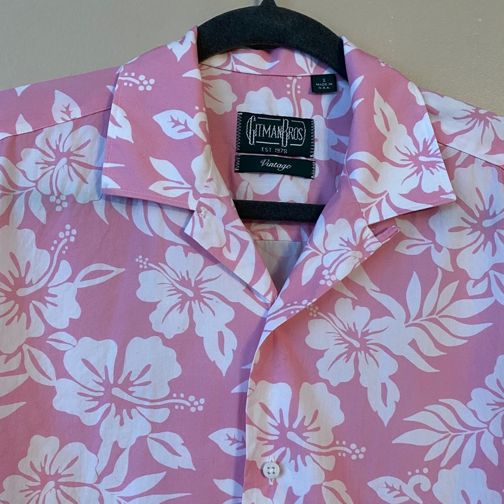 Gitman Vintage Hawaiian Short Sleeve Camp
Shirt Size S